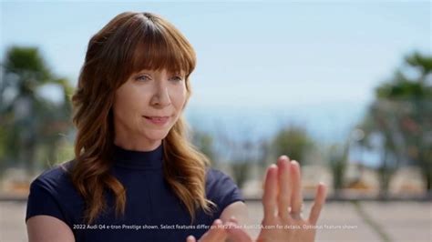 who is the redhead in the audi commercial actress